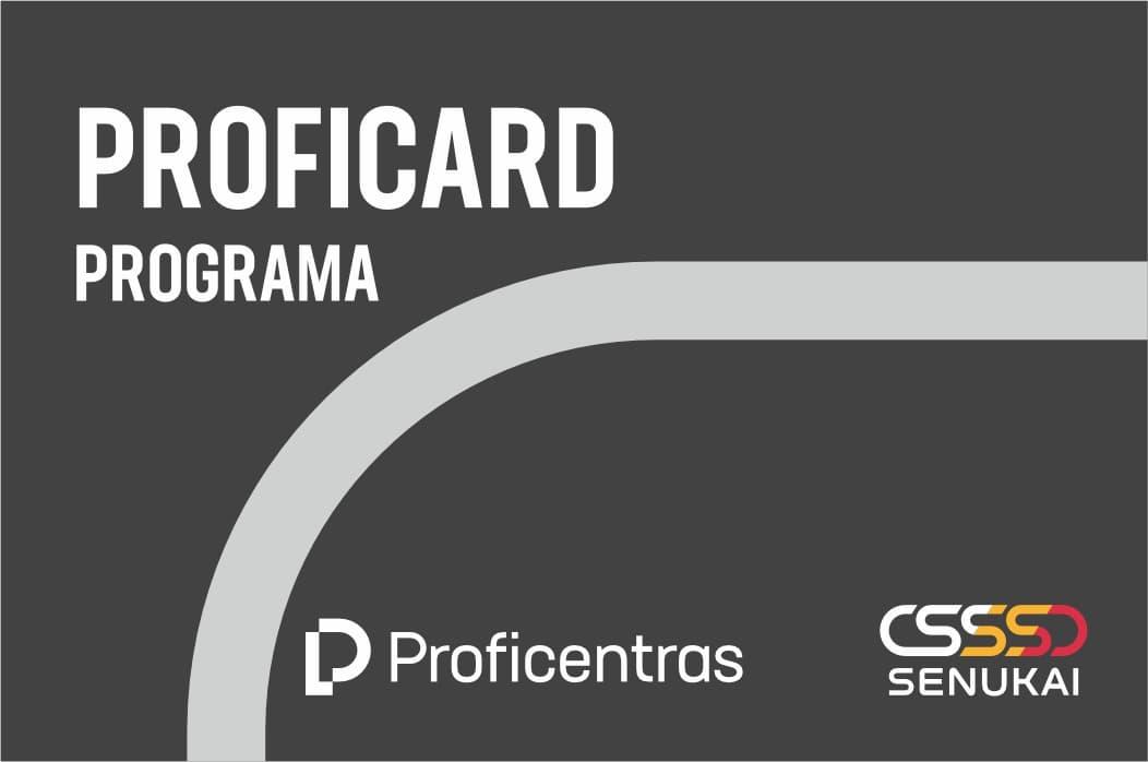 Prekės ženklas: P PROFICARD PROGRAMA Proficentras SENUKAI